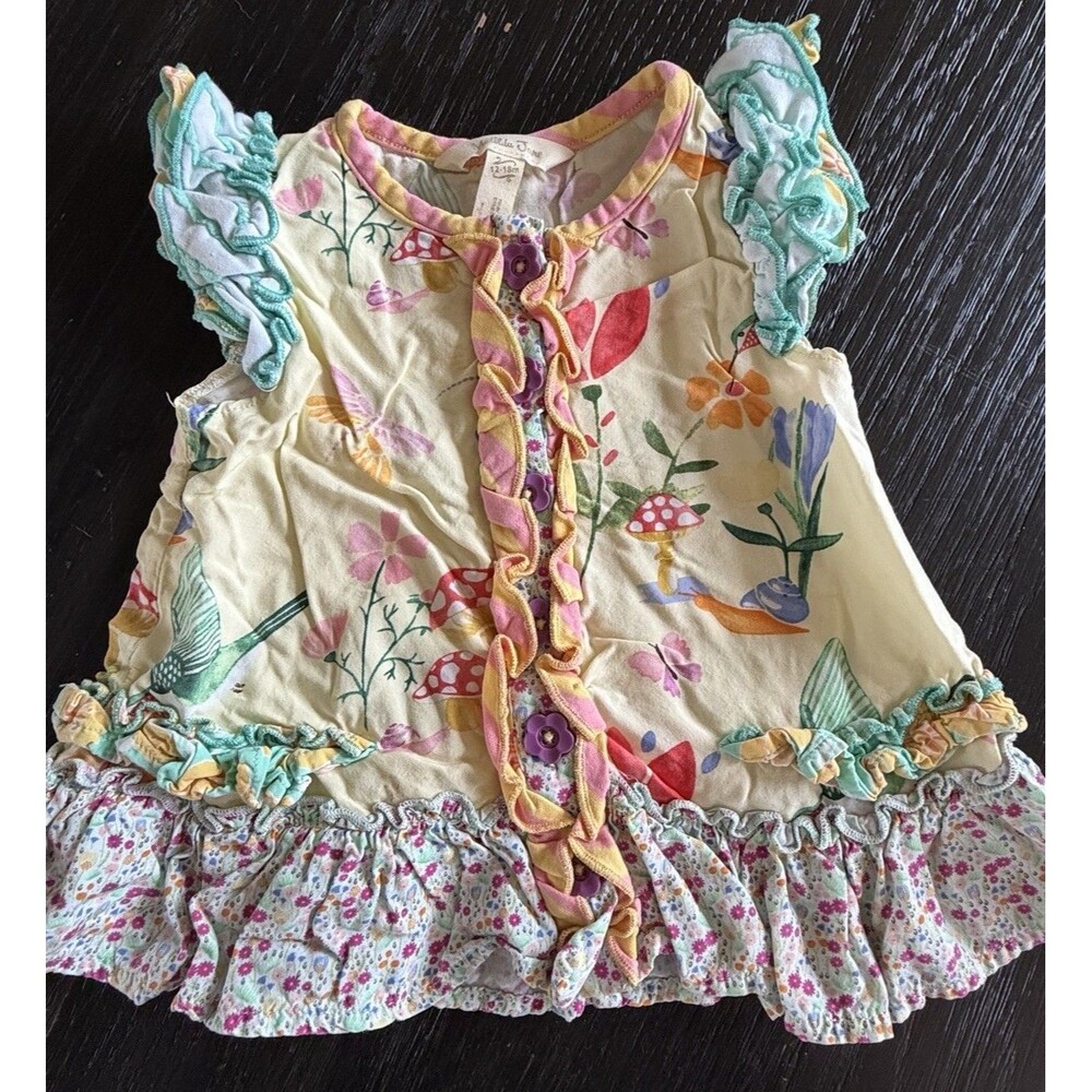Matilda Jane Dancing Away Top Adventure Begins Collection Infant 12/18 Months
